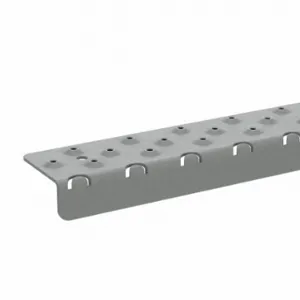 HANDI TREADS NSN122730GY0 Stair Nosing, Aluminum, Fastener-Installed, 30 Inch Width, 2 3/4 Inch Dp, Gray | CR3PNV 417T80