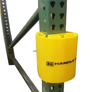 HANDLE-IT PEP-9 Pallet Rack Protector, 9 Inch Height, 3 Inch Inside Clearance | CJ8NNC