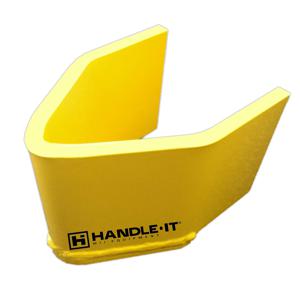 HANDLE-IT SP3-HD Post Protector, V Nose Guard, 4 Inch Height, 3/8 Inch Thickness | CJ8NNB