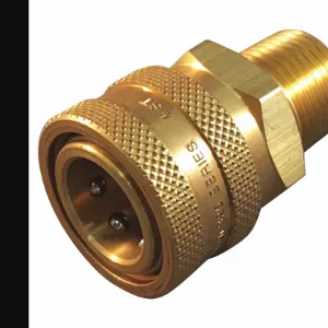 HANSEN 6S30 Hose Coupling, 3/4 Inch Size, 3/4-14 Inch Thread Size, Brass | CJ2NLJ 55JU39