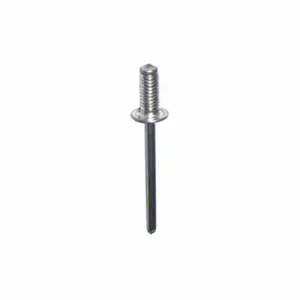 HANSON PASG604 Blind Rivet, Grvd, Aluminum/Steel, 100 Pack | CR3PTU 166M48