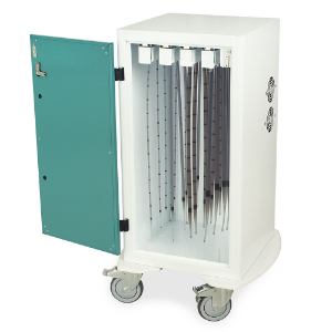 Harloff DSC24SK-DP Short Savary Dilator Drying Cart with HEPA Filter, 40.38 x 23.89 x 22 Inch Size | CJ6CNC