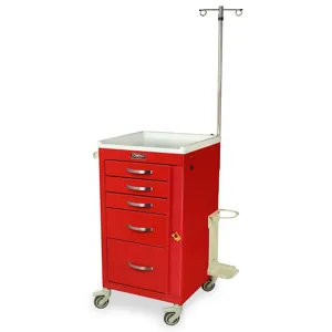 Harloff M3DS1824B05+MD18-EMG Narrow Emergency Cart, 34.5 x 18 x 18 Inch Size | CJ6CLA