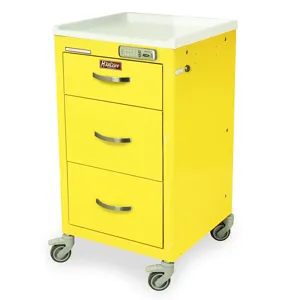 Harloff M3DS1824E03 Short Infection Control Cart, 34.5 x 18 x 18 Inch Size | CJ6CLB