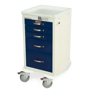 Harloff MPA1824EKC05 Lightweight Anesthesia Cart, 37.25 x 24.75 x 22 Inch Size, Aluminum | CJ6CQP