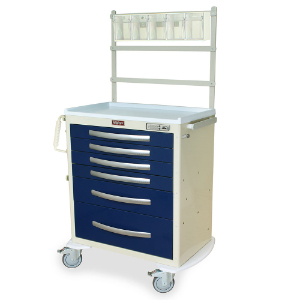 Harloff MPA3027E06+MD30-ANS Anesthesia Cart, E-Lock, 40.5 x 36.75 x 22 Inch Size | CJ6CRK