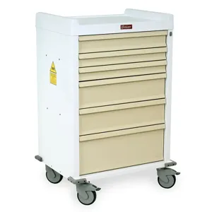 Harloff MR6K MR-Conditional Anesthesia Cart, 45.75 x 30.5 x 23.75 Inch Size | CJ6CNJ