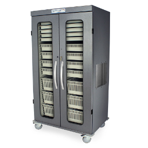 Harloff MSPM82-00GK Double Column Medical Storage Cabinet, 76 x 42 x 29.6 Inch Size | CJ6CPC