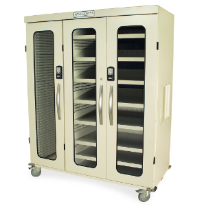 Harloff MSPM83-L0GEK Triple Column Storage Cabinet, Double Wide Open, 81 x 60 x 28 Inch Size | CJ6CPT