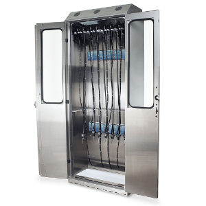 Harloff SCSS8036DRDP-14-DSS3316 15 Scope Cabinet, 93 x 36 x 24 Inch Size, Stainless Steel | CJ6CPG