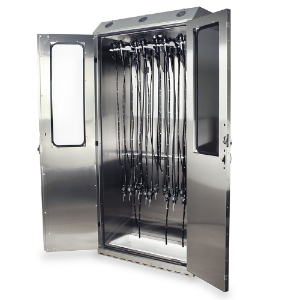 Harloff SCSS8044DRDP High Volume 16 Scope Drying Cabinet, 93 x 44 x 24 Inch Size, Stainless Steel | CJ6CPN
