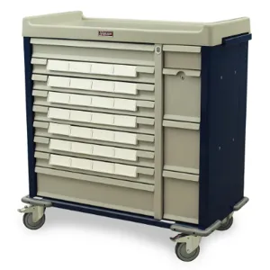 Harloff SL28BIN5 28 Med Bin Cart, 45.625 x 43.5 x 24 Inch Size | CJ6CNX