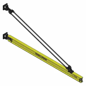 HARRINGTON 311-1100-14 Jib Crane, 1100 Lb Capacity, 14 Ft Reach, 180 Deg. Swivel Angle, Wall Mounted | CR3QQZ 48ZG93