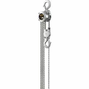 HARRINGTON CX010-10 Mini Hand Chain Hoist, 2000 lb Load Capacity, 43 lb Pull to Lift Rated Load | CR3QVX 60RJ94