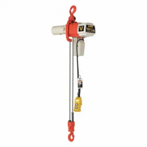 HARRINGTON ED1000V-20 Electric Chain Hoist, 1000 Lb Load Capacity, Variable Speeds, 120 Volt, 8/22 Fpm, 0.8 Hp | CR3QJZ 49CZ57