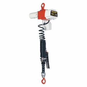 HARRINGTON ED250DA-6 Electric Chain Hoist, 250 Lb Load Capacity, 1 Speeds, 120 Volt, 26 Fpm, 0.4 Hp | CR3QLK 1VW83