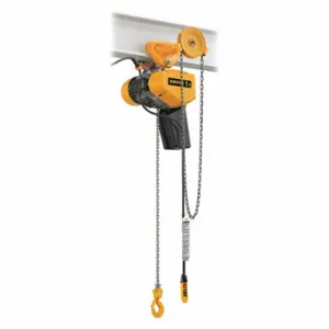 HARRINGTON EQG003SD-20 Electric Chain Hoist, 500 Lb Load Capacity, 2 Speeds, 460 Volt, 33/5.5 Fpm, 0.67 Hp, H4 | CR3QNY 54PM69