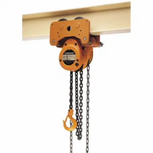 HARRINGTON G-NTH005-10 Chain Hoist, 1000 lb Load Capacity, 60 lb Pull to Lift Rated Load | CR3QTQ 46KL01