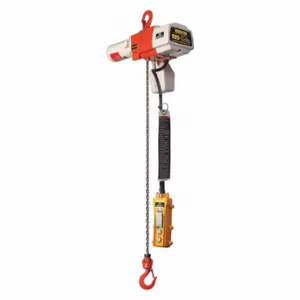 HARRINGTON NER010S-20 Electric Chain Hoist, 2000 Lb Load Capacity, 1 Speeds, 208/230/460 Volt, 28 Fpm, 2.4 Hp | CR3QKH 4DFN3