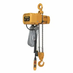 HARRINGTON NER050LD-30 Electric Chain Hoist, 10000 Lb Load Capacity, 2 Speeds, 460 Volt, 11/2 Fpm, 4.7 Hp, H4 | CR3QQD 45NV53