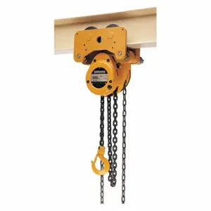 HARRINGTON NTH003-10 Chain Hoist, 500 lb Load, 60 lb Pull to Lift Rated Load, 12 1/2 Inch Housing Length | CR3QWC 46KL26