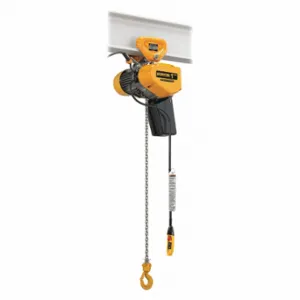 HARRINGTON SEQP003SD-20 Electric Chain Hoist, 500 Lb Load Capacity, 2 Speeds, 115 Volt, 33/5.5 Fpm, 0.67 Hp, H4 | CR3QNN 54PN06