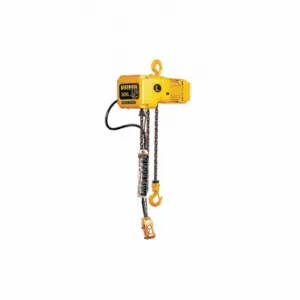 HARRINGTON SNER000300S-10/115v Electric Chain Hoist, 300 Lb Load Capacity, 1 Speeds, 115 Volt, 14 Fpm, 0.34 Hp | CR3QMK 46KL30