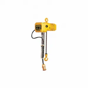 HARRINGTON SNER000600S-15 Electric Chain Hoist, 600 Lb Load Capacity, 1 Speeds, 115/230 Volt, 15 Fpm, 0.6 Hp | CR3QPJ 46KL37