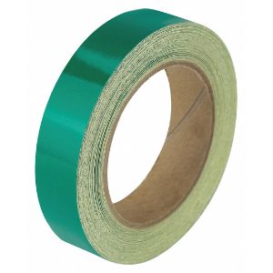 HARRIS INDUSTRIES 20LP41 Reflective Marking Tape, Solid, Continuous Roll, 1 Inch W | CD2NPN 452C50