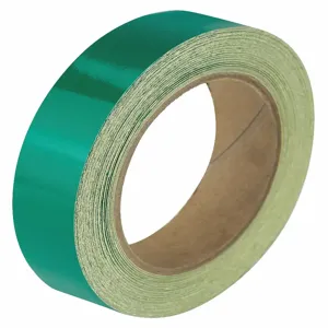 HARRIS INDUSTRIES 20LP41 Reflective Marking Tape, Solid, Continuous Roll, 1 Inch W | CD2NPN 452C50