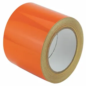 HARRIS INDUSTRIES 20LP58 Reflective Marking Tape, Solid, Continuous Roll, 4 Inch W | CD2NPT 452C61