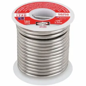 HARRIS INDUSTRIES 331753 Solder Wire, 1/8 Inch X 1 Lb, 50/50, 50% Tin, 50% Lead | CR3RAM 1UYH2