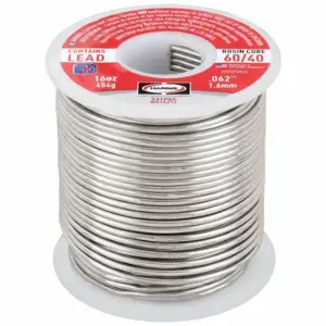 HARRIS INDUSTRIES 331855 Solder Wire, 1/16 Inch X 16 Oz, 60/40, 60%Tin, 40% Lead | CR3QZV 1UYH3