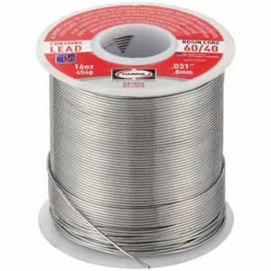 HARRIS INDUSTRIES 331856 Solder Wire, 1/32 Inch X 16 Oz, 60/40, 60%Tin, 40% Lead | CR3RAK 1UYH4