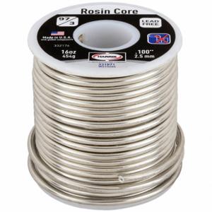 HARRIS INDUSTRIES 331871 Solder Wire, 2.5 mm X 1 Lb, 97/3, 97% Tin, 3% Copper | CR3RAD 1UYK7