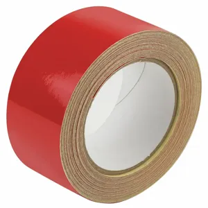 HARRIS INDUSTRIES KPT62RD-10 Reflective Marking Tape, Solid, Continuous Roll, 2 Inch Width | CD2WYU 452D04