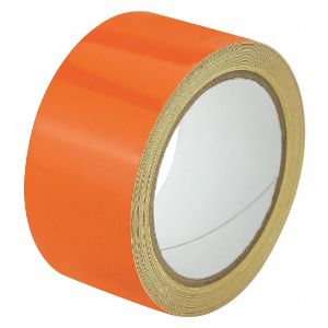 HARRIS INDUSTRIES RF2OR Reflective Marking Tape, Solid, Continuous Roll, 2 Inch Width | CD2WYT 452C41
