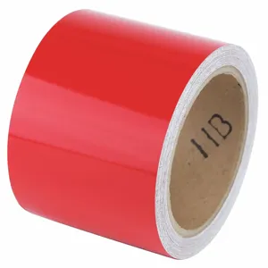 HARRIS INDUSTRIES RF3RD Reflective Marking Tape, Solid, Continuous Roll, 3 Inch Width | CD3YPJ 452D64