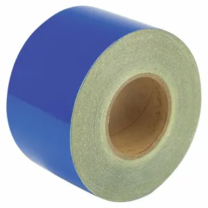 HARRIS INDUSTRIES RF8BL Reflective Marking Tape, Solid, Continuous Roll, 4 Inch W | CD2NPE 452C27