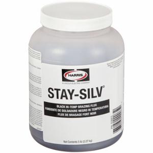 HARRIS INDUSTRIES SSBF5 Lötflussmittel, 5 Pfund, Glas, Paste, FB3-C, Stay-Silv Black | CR3QXY 54RY05