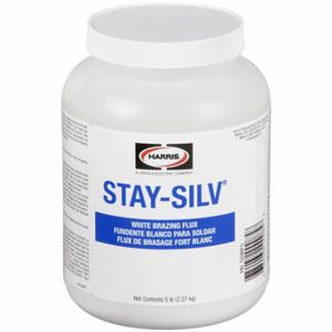 HARRIS INDUSTRIES SSWF5 Lötflussmittel, 5 Pfund, Glas, Paste, FB3-A, Stay-Silv White | CR3QXX 54RY03