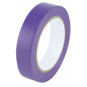 HARRIS INDUSTRIES VM100PU Aisle Marking Tape, Solid, Continuous Roll, 1 Inch Width | CD3TGN 452C87