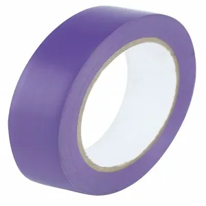 HARRIS INDUSTRIES VM100PU Aisle Marking Tape, Solid, Continuous Roll, 1 Inch Width | CD3TGN 452C87