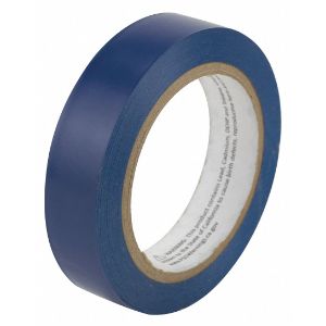 HARRIS INDUSTRIES VM102DB Aisle Marking Tape, Solid, Continuous Roll, 1 Inch Width | CD3TXV 452C88