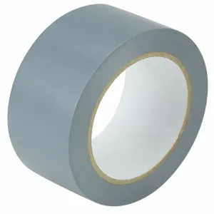 HARRIS INDUSTRIES VM102GY Aisle Marking Tape, Solid, Continuous Roll, 2 Inch Width | CD3QLP 452C68