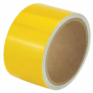 HARRIS INDUSTRIES ZRF2X5YL Reflective Marking Tape, Solid, Continuous Roll, 2 Inch W | CD2NNQ 452A84