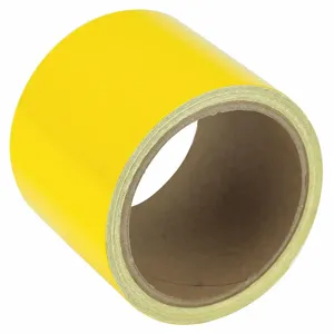 HARRIS INDUSTRIES ZRF3X5YL Reflective Marking Tape, Solid, Continuous Roll, 3 Inch W | CD2NNR 452A85