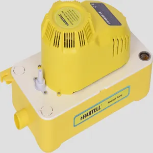 HARTELL HAT-1LT Reservoir Condensate Pump, 33 Gal/Hr Max. Flow Rate, 0.47 Gal. Tank Capacity | CF3QCQ 861021