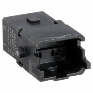 HARTING 09100033206 Industrial Rectangular Connector Insert, 1A, Crimp, Male, 16 A Current Rating, Black | CR3TNP 793WX5