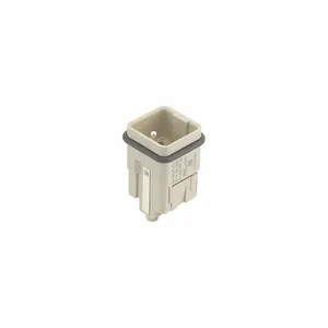 HARTING 09120053004 Industrial Rectangular Connector Insert, Q, Crimp, Male, 16 A Current Rating, Gray | CR3TMP 793WZ5